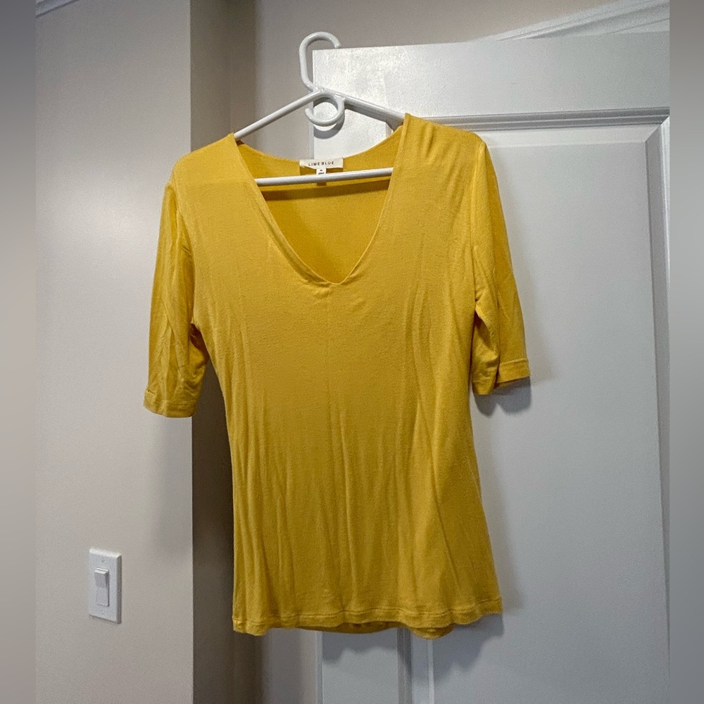 Lime Blue top